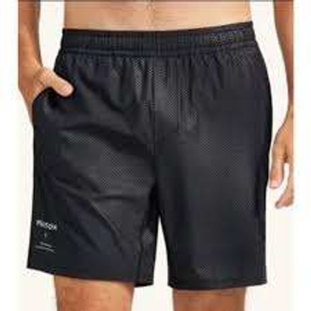 Peloton Mens XL Black Lined Athletic Training Shorts  7in Inseam